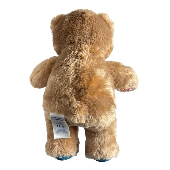 Build-A-Bear Plush Happy Birthday Brown Teddy 15" Stuffed Animal Toy - Picture 3 of 11